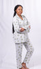 Ensemble Pyjama Imprimé Avocat : Gris
