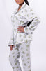 Ensemble Pyjama Imprimé Avocat : Gris