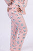 Ensemble Pyjama imprimé Avocat : Rose