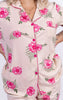 Ensemble Pyjama Imprimé Fleur : Rose Fushia