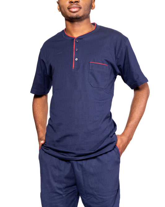 Ensemble de pyjama à manches courtes, 3 pièces