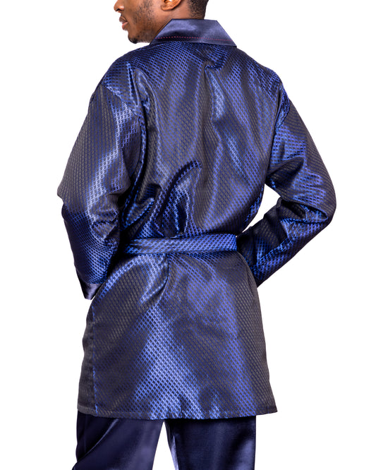 Ensemble pyjama en satin de Polyester et peignoir, 3 pièces