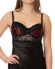 Anastasia : Nuisette en satin avec dentelle