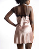 At night : Ensemble nuisette et kimono en satin